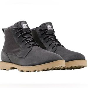 Sorel Men's Caribou Mod Chukka WP Boot — Waterproof Suede & Nylon Boots SIZE 13
